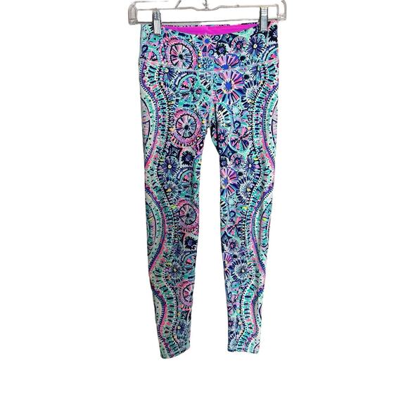 Lilly Pulitzer LUXLETIC Weekender The Swim Engineered Legging UPF 50+ Size XS - Picture 2 of 8